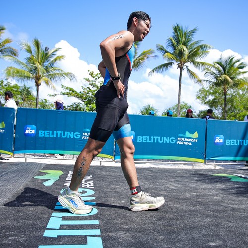 Race photo from Belitung Multisport Festival