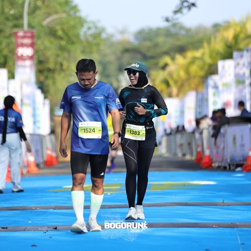 Race photo from BOGORUN 2026