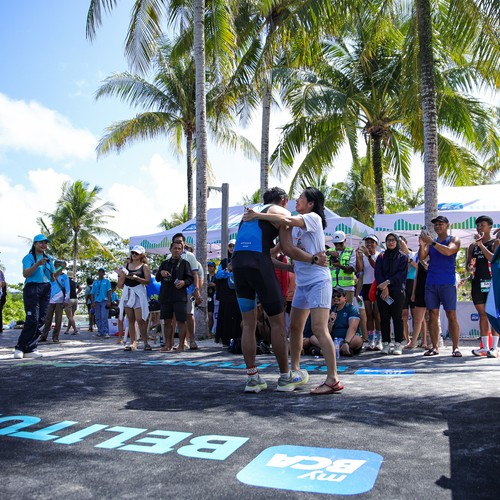 Race photo from Belitung Multisport Festival