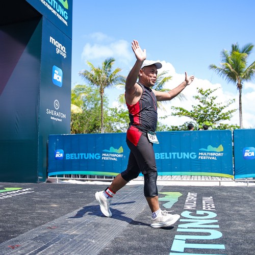 Race photo from Belitung Multisport Festival