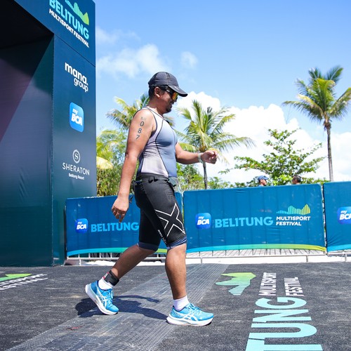 Race photo from Belitung Multisport Festival