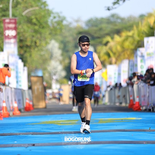Race photo from BOGORUN 2026