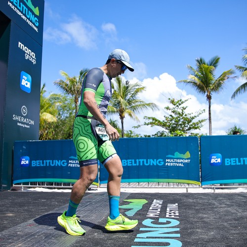 Race photo from Belitung Multisport Festival