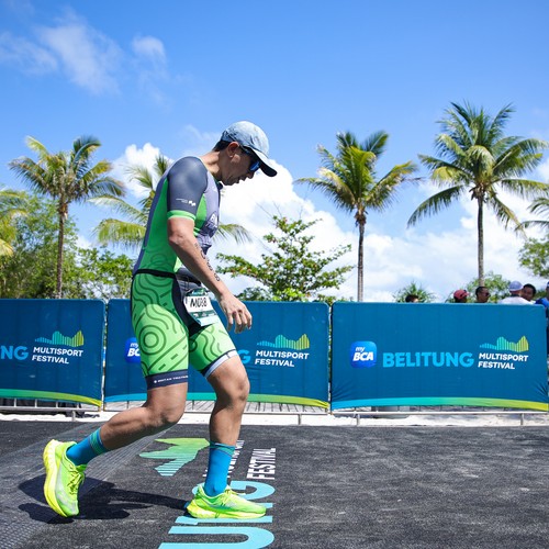Race photo from Belitung Multisport Festival