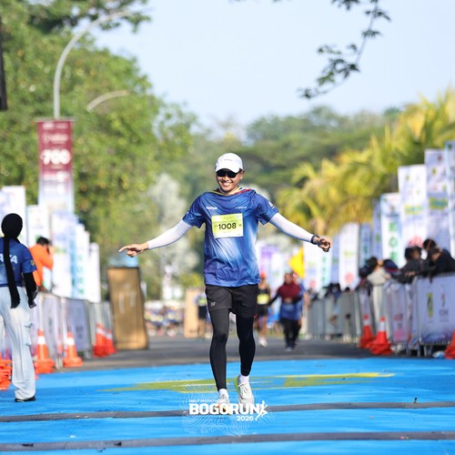 Race photo from BOGORUN 2026