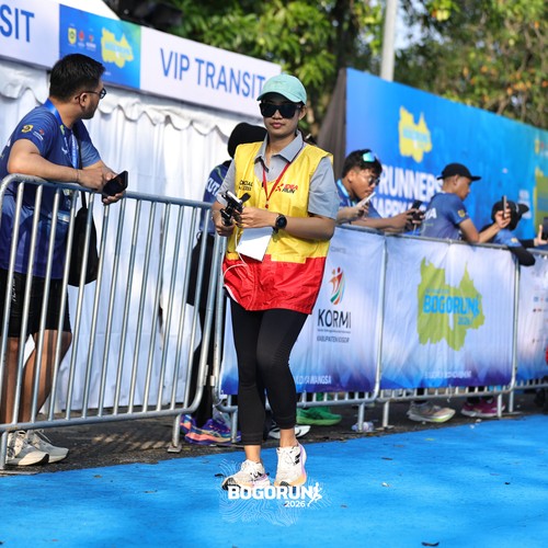 Race photo from BOGORUN 2026