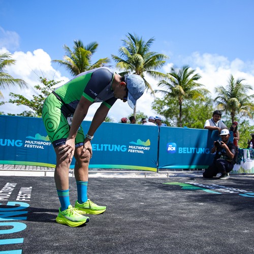 Race photo from Belitung Multisport Festival