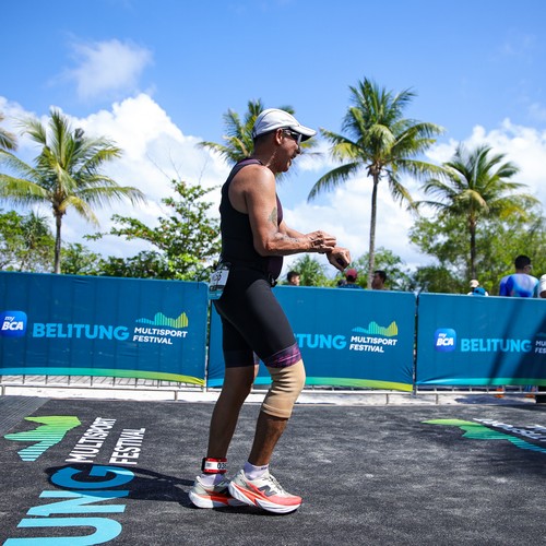 Race photo from Belitung Multisport Festival