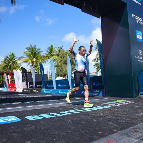 Race photo from Belitung Multisport Festival
