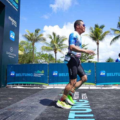 Race photo from Belitung Multisport Festival