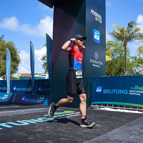 Race photo from Belitung Multisport Festival