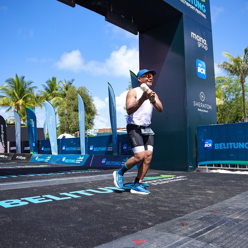 Race photo from Belitung Multisport Festival