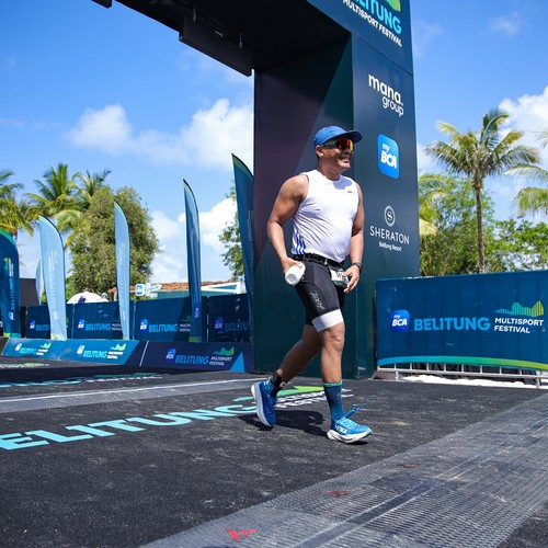 Race photo from Belitung Multisport Festival