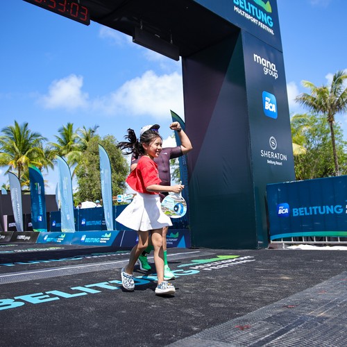 Race photo from Belitung Multisport Festival