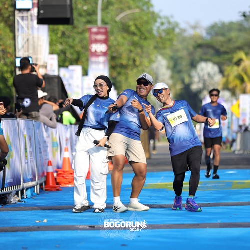 Race photo from BOGORUN 2026