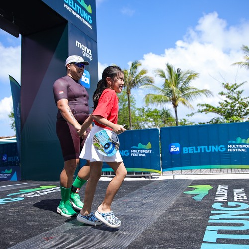 Race photo from Belitung Multisport Festival