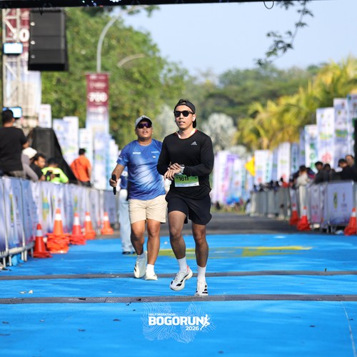Race photo from BOGORUN 2026