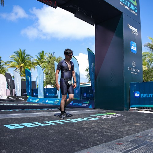 Race photo from Belitung Multisport Festival