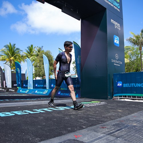 Race photo from Belitung Multisport Festival
