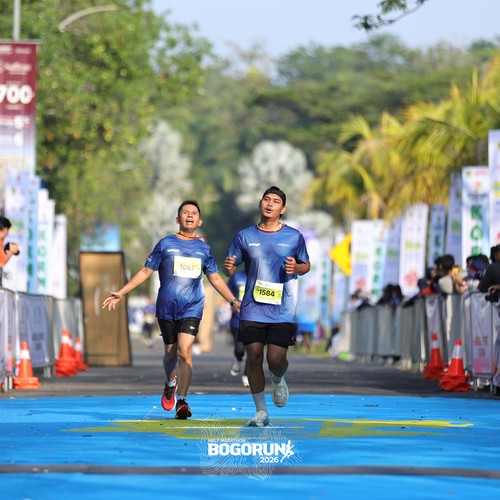 Race photo from BOGORUN 2026