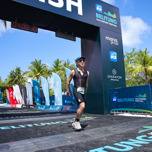 Race photo from Belitung Multisport Festival