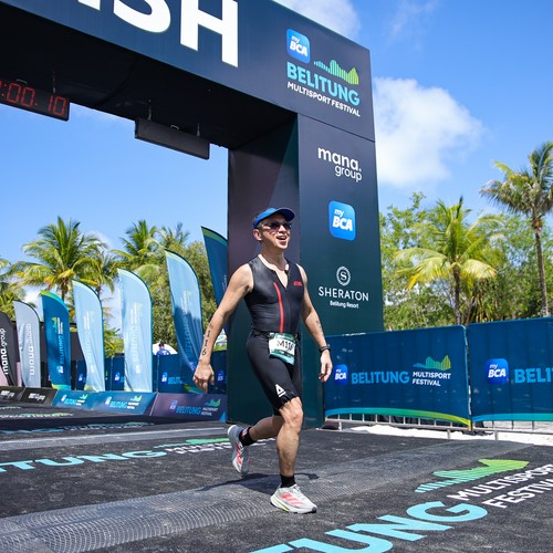 Race photo from Belitung Multisport Festival