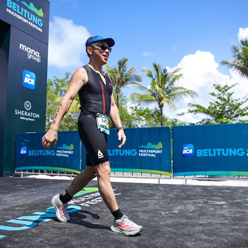 Race photo from Belitung Multisport Festival