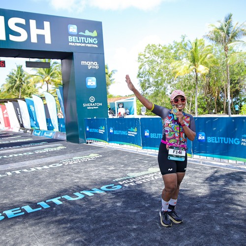 Race photo from Belitung Multisport Festival