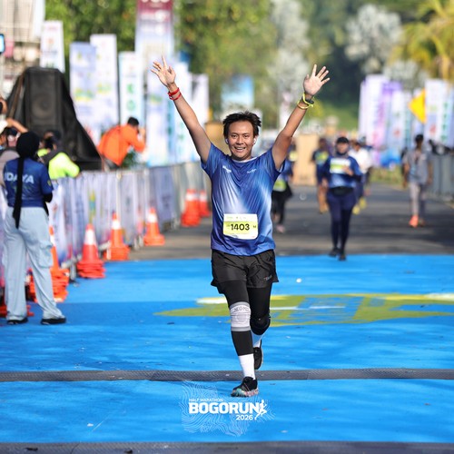 Race photo from BOGORUN 2026