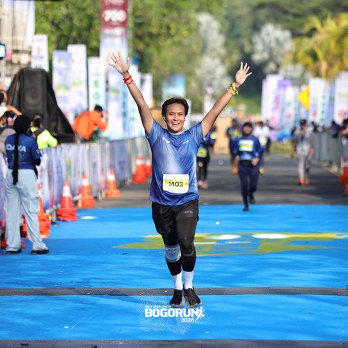 Race photo from BOGORUN 2026