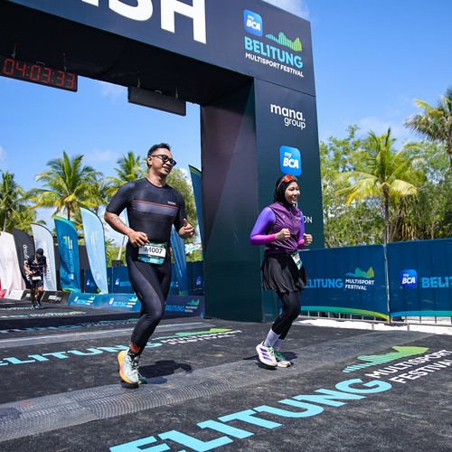Race photo from Belitung Multisport Festival