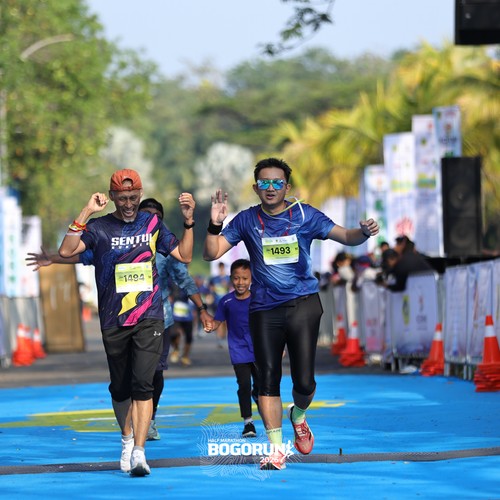 Race photo from BOGORUN 2026