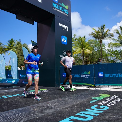 Race photo from Belitung Multisport Festival