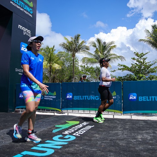 Race photo from Belitung Multisport Festival
