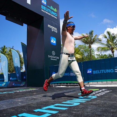 Race photo from Belitung Multisport Festival