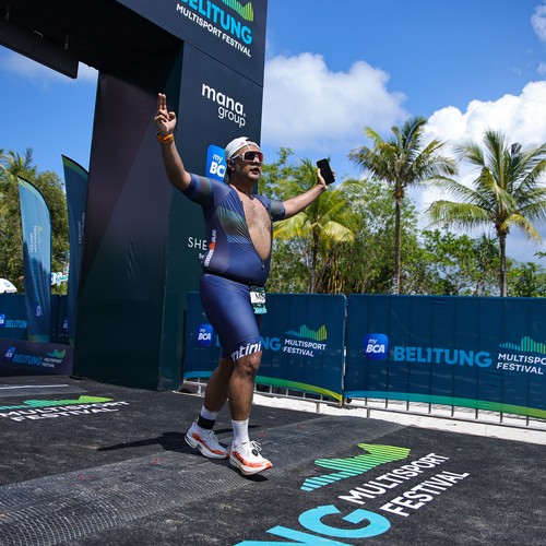 Race photo from Belitung Multisport Festival