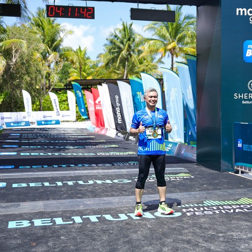 Race photo from Belitung Multisport Festival