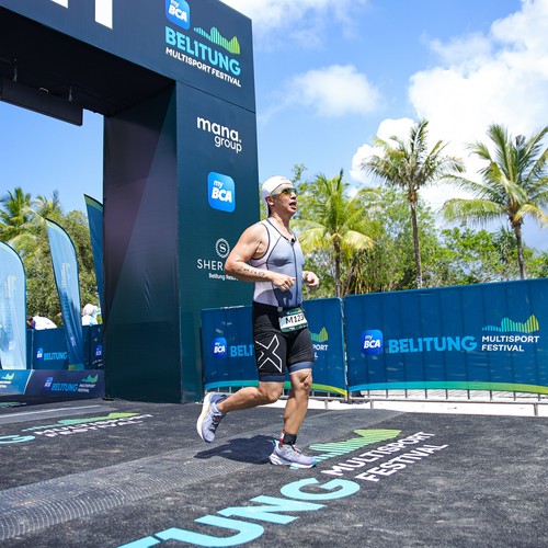 Race photo from Belitung Multisport Festival