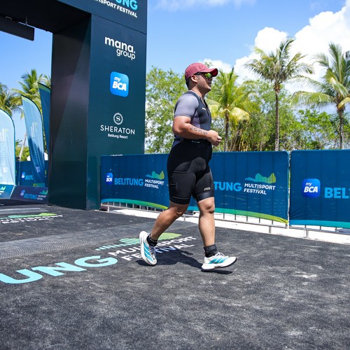 Race photo from Belitung Multisport Festival