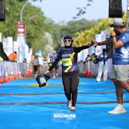 Race photo from BOGORUN 2026