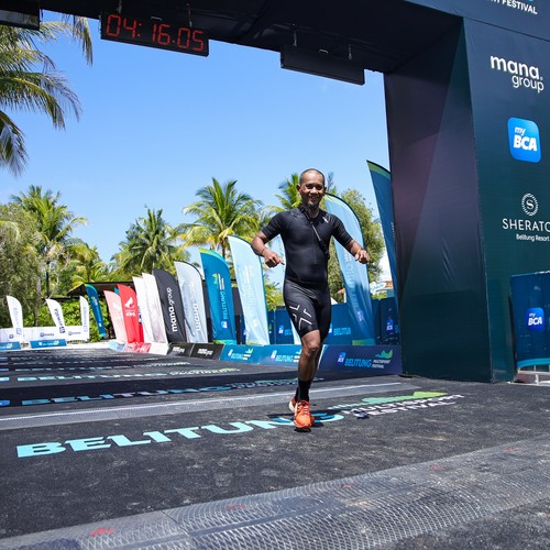 Race photo from Belitung Multisport Festival