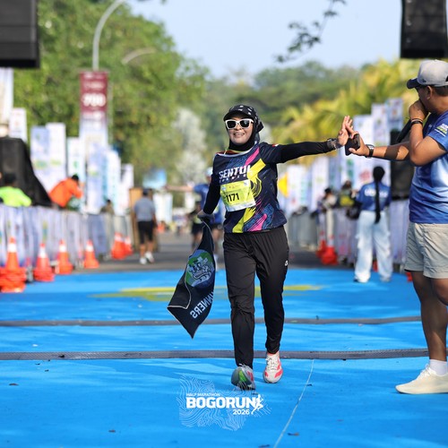 Race photo from BOGORUN 2026
