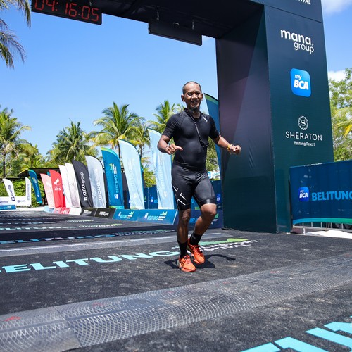 Race photo from Belitung Multisport Festival