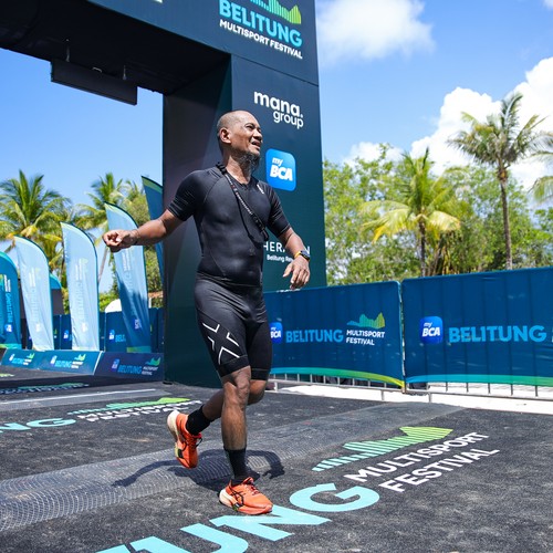 Race photo from Belitung Multisport Festival