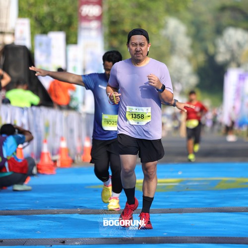Race photo from BOGORUN 2026