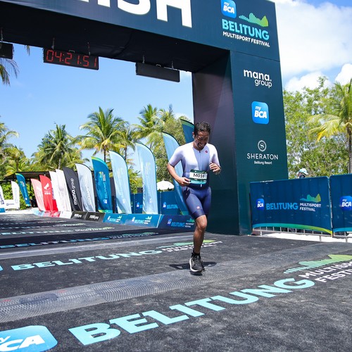 Race photo from Belitung Multisport Festival