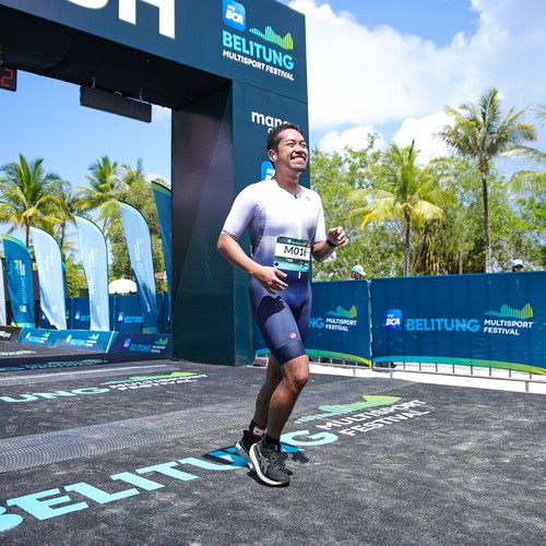 Race photo from Belitung Multisport Festival