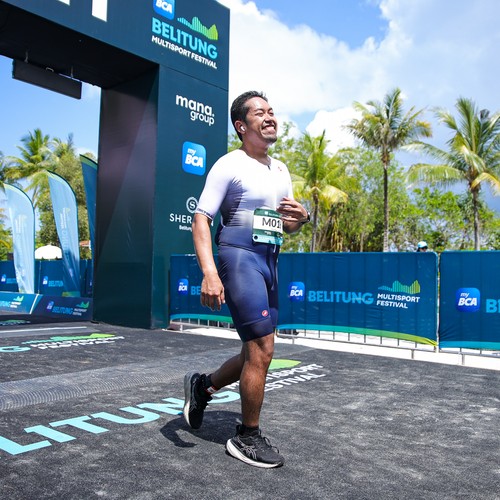 Race photo from Belitung Multisport Festival