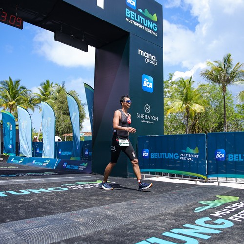 Race photo from Belitung Multisport Festival