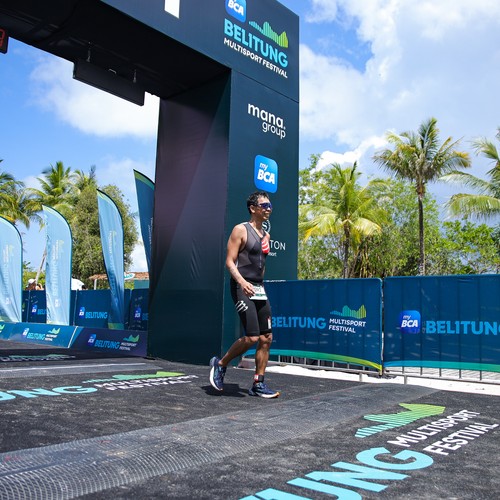 Race photo from Belitung Multisport Festival